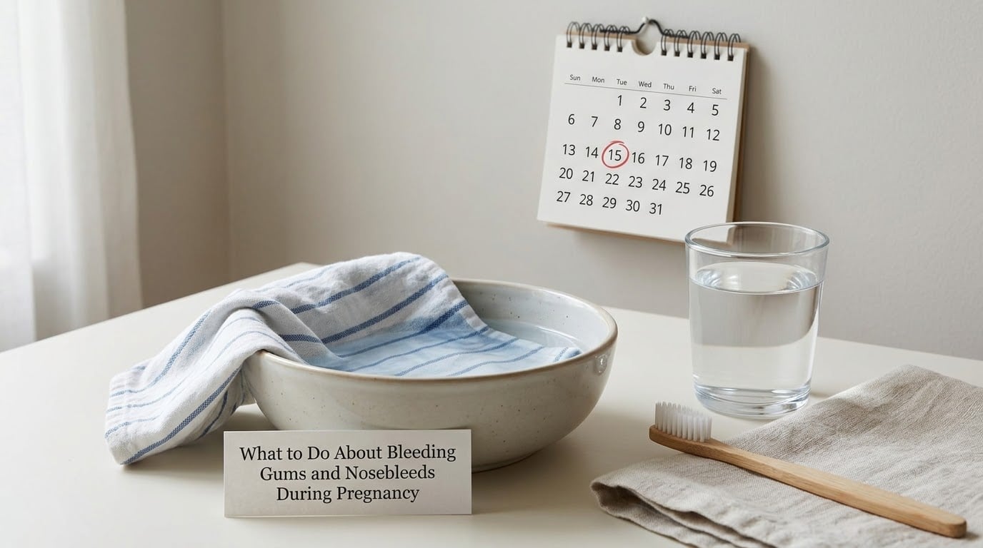 What to Do About Bleeding Gums and Nosebleeds During Pregnancy