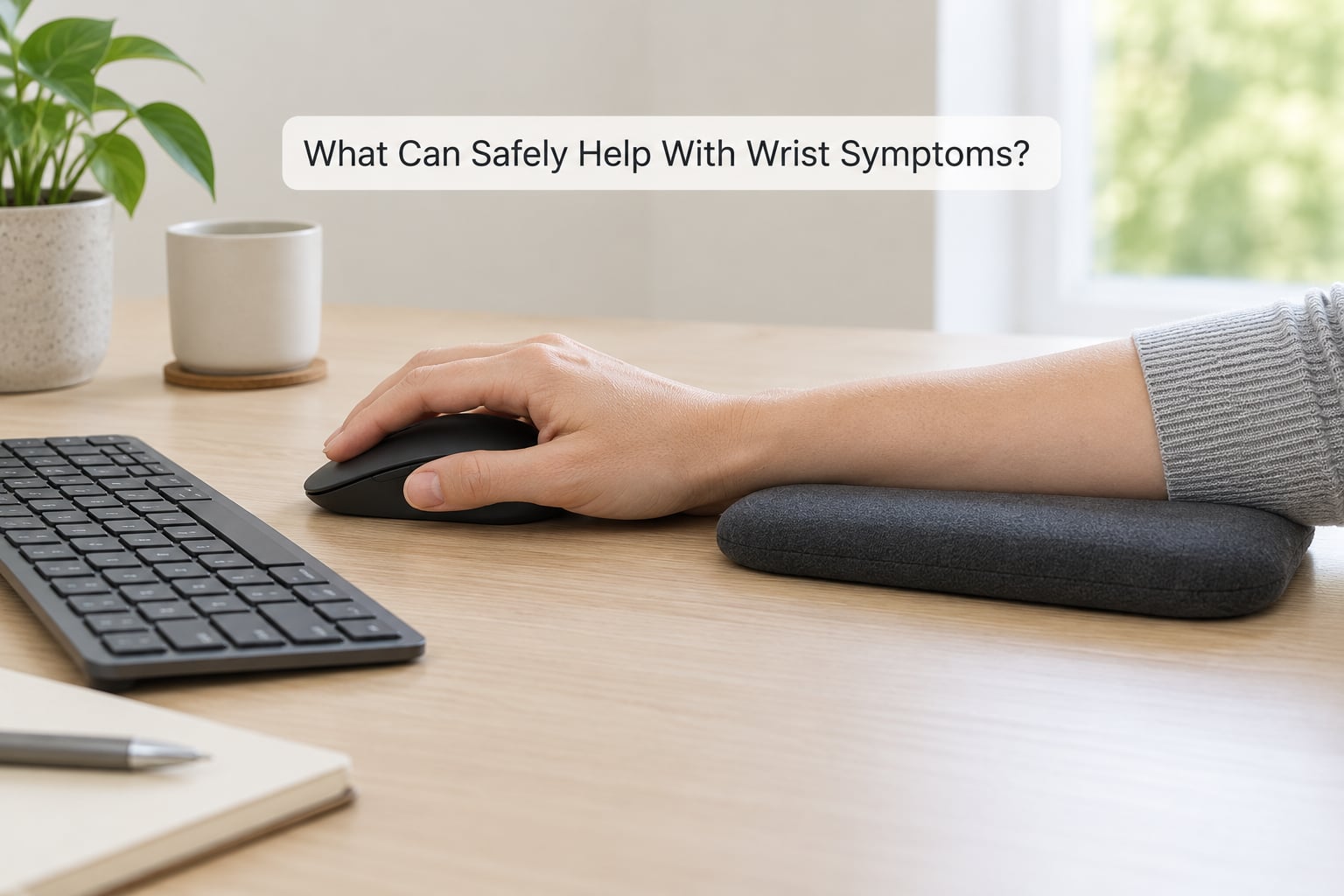 What Can Safely Help With Wrist Symptoms?