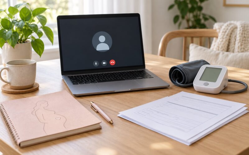 How Telehealth Prenatal Care Works: A First Virtual Visit 2026