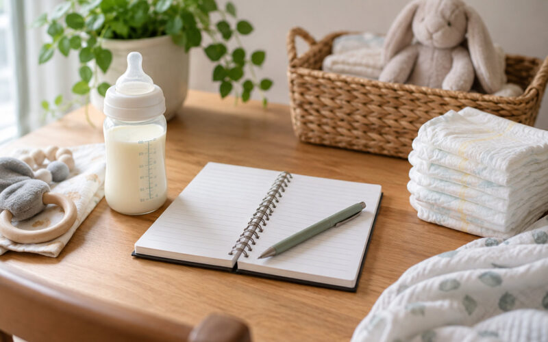 How to Track Newborn Feeds and Diapers (2026): Simple System