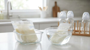 how to store and thaw breast milk safely