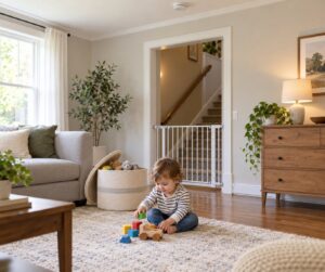 how to childproof a home room by room
