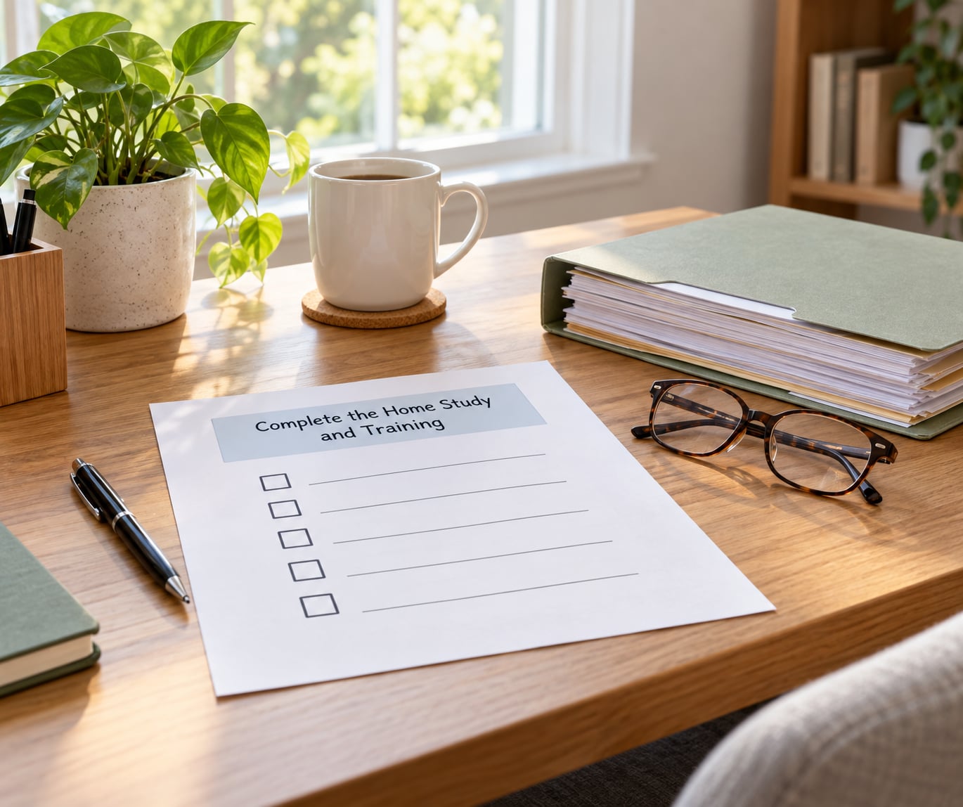 Complete the Home Study and Training