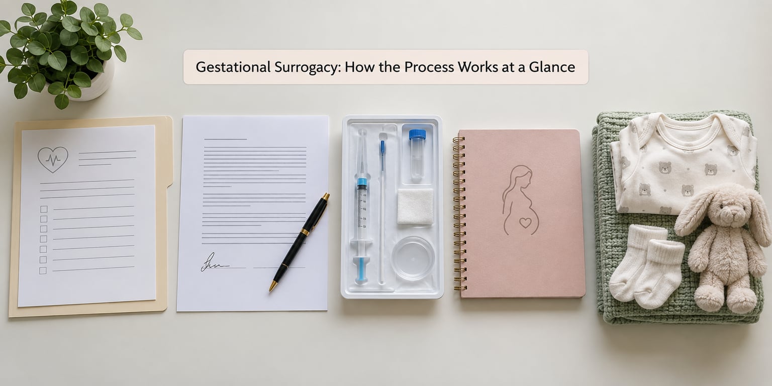 Gestational Surrogacy: How the Process Works at a Glance