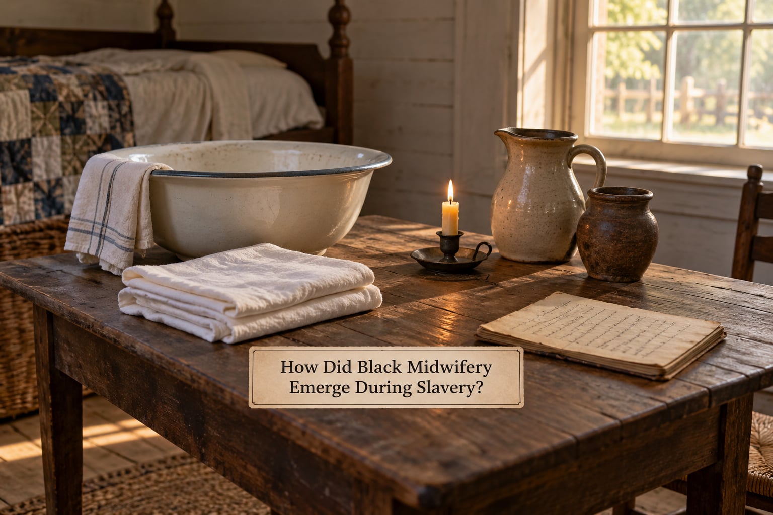 How Did Black Midwifery Emerge During Slavery?