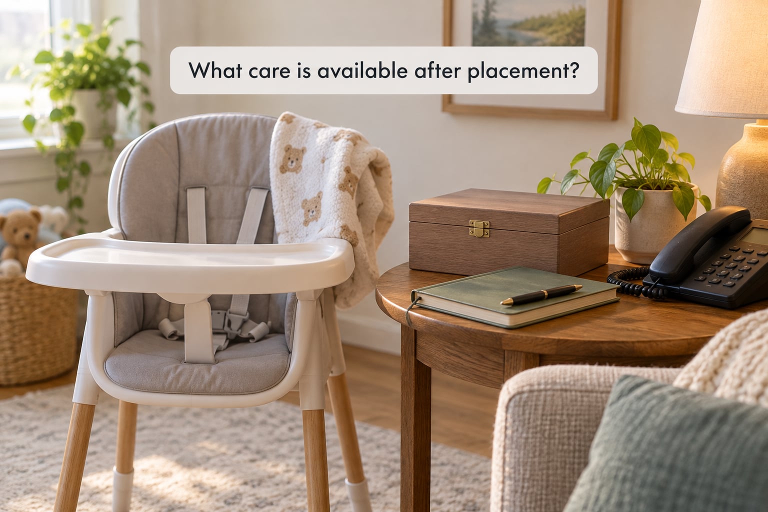 What care is available after placement?