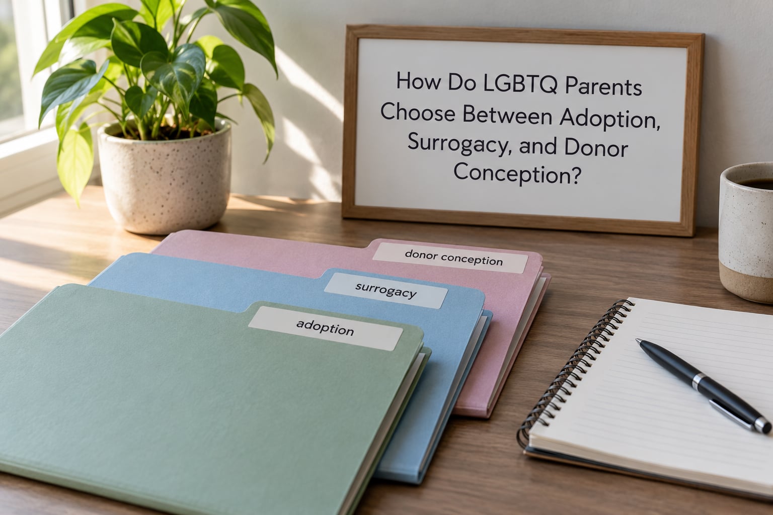 How Do LGBTQ Parents Choose Between Adoption, Surrogacy, and Donor Conception?