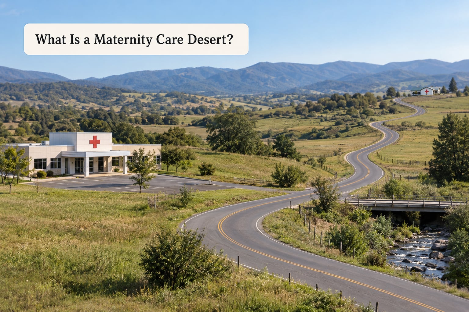 What Is a Maternity Care Desert?