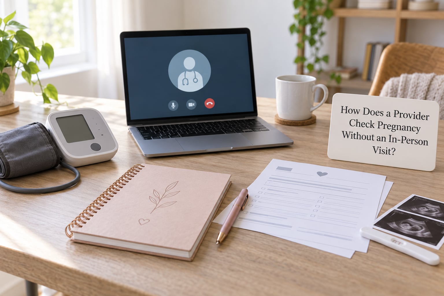 How Does a Provider Check Pregnancy Without an In-Person Visit?