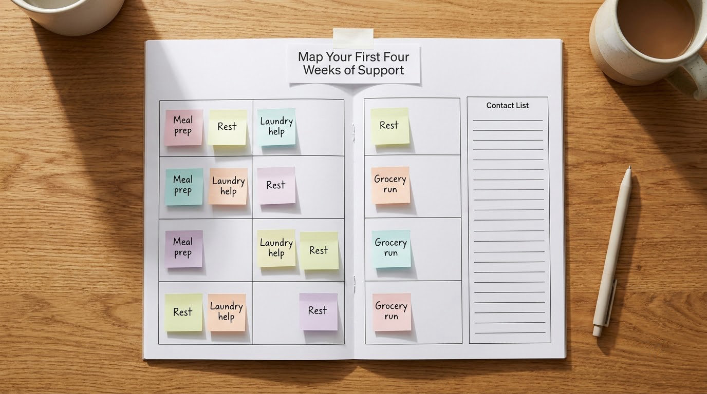 Map Your First Four Weeks of Support