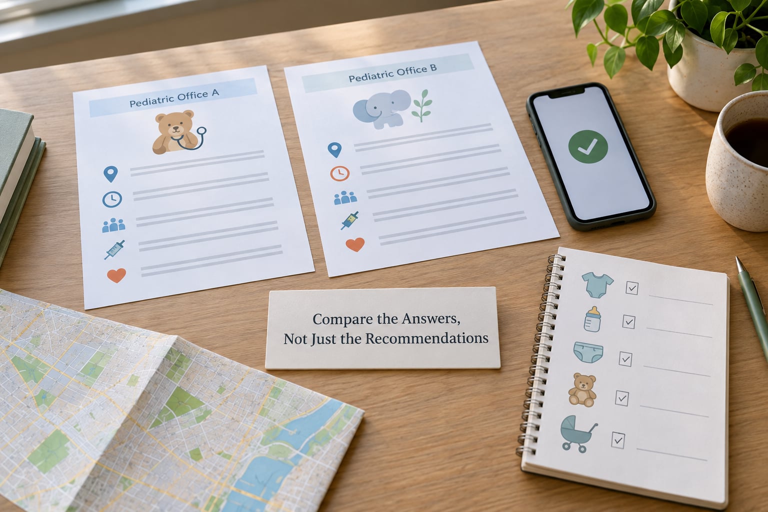 Compare the Answers, Not Just the Recommendations