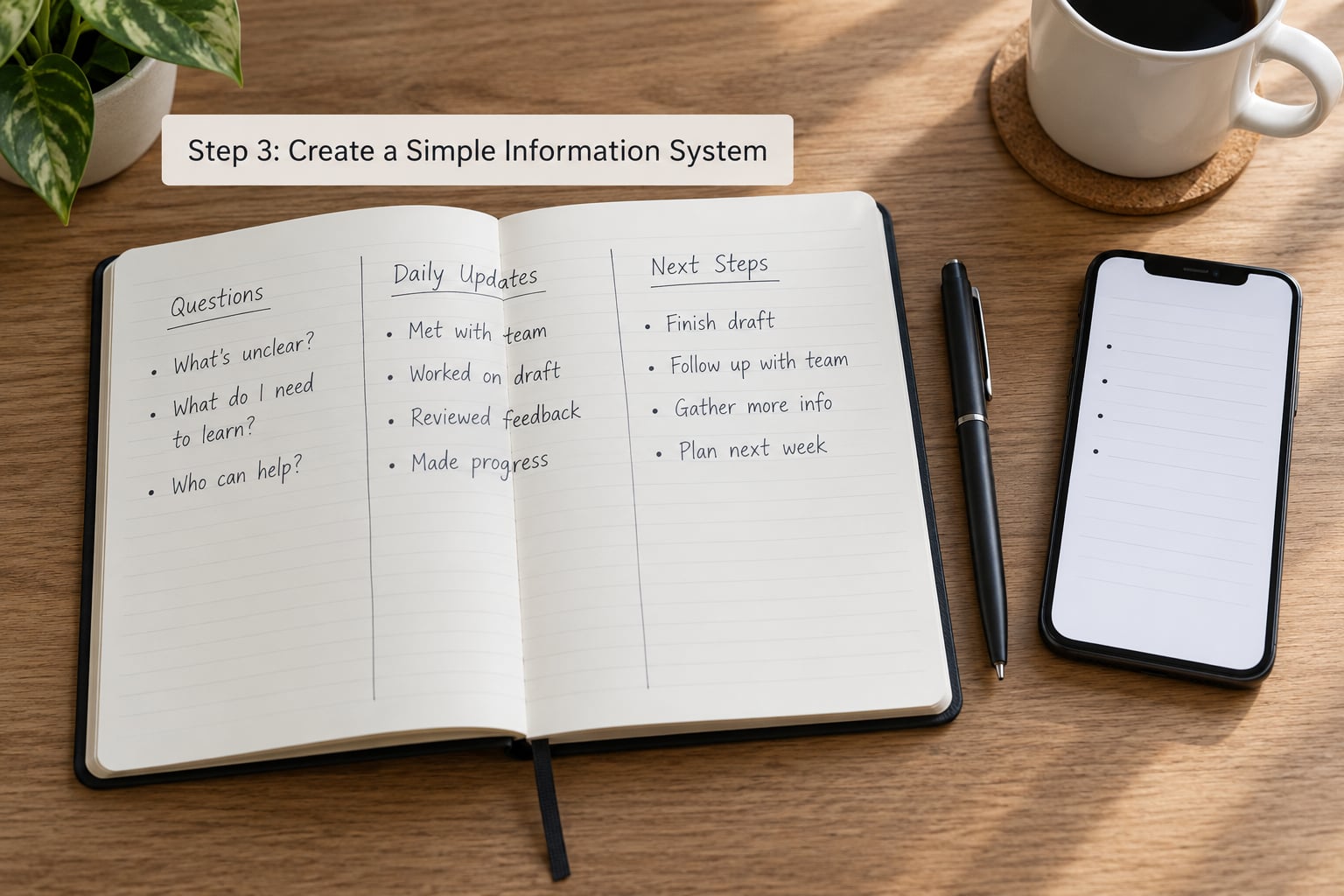 Step 3: Create a Simple Information System