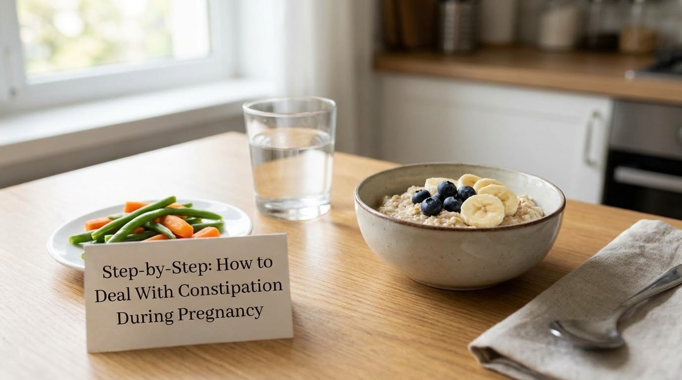 Step-by-Step: How to Deal With Constipation During Pregnancy