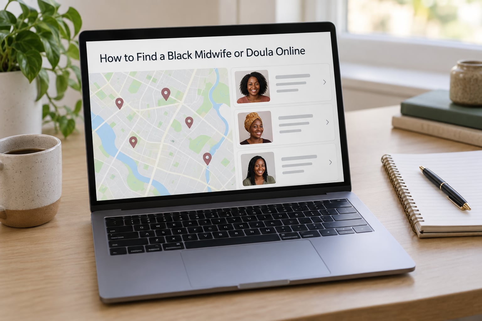 How to Find a Black Midwife or Doula Online