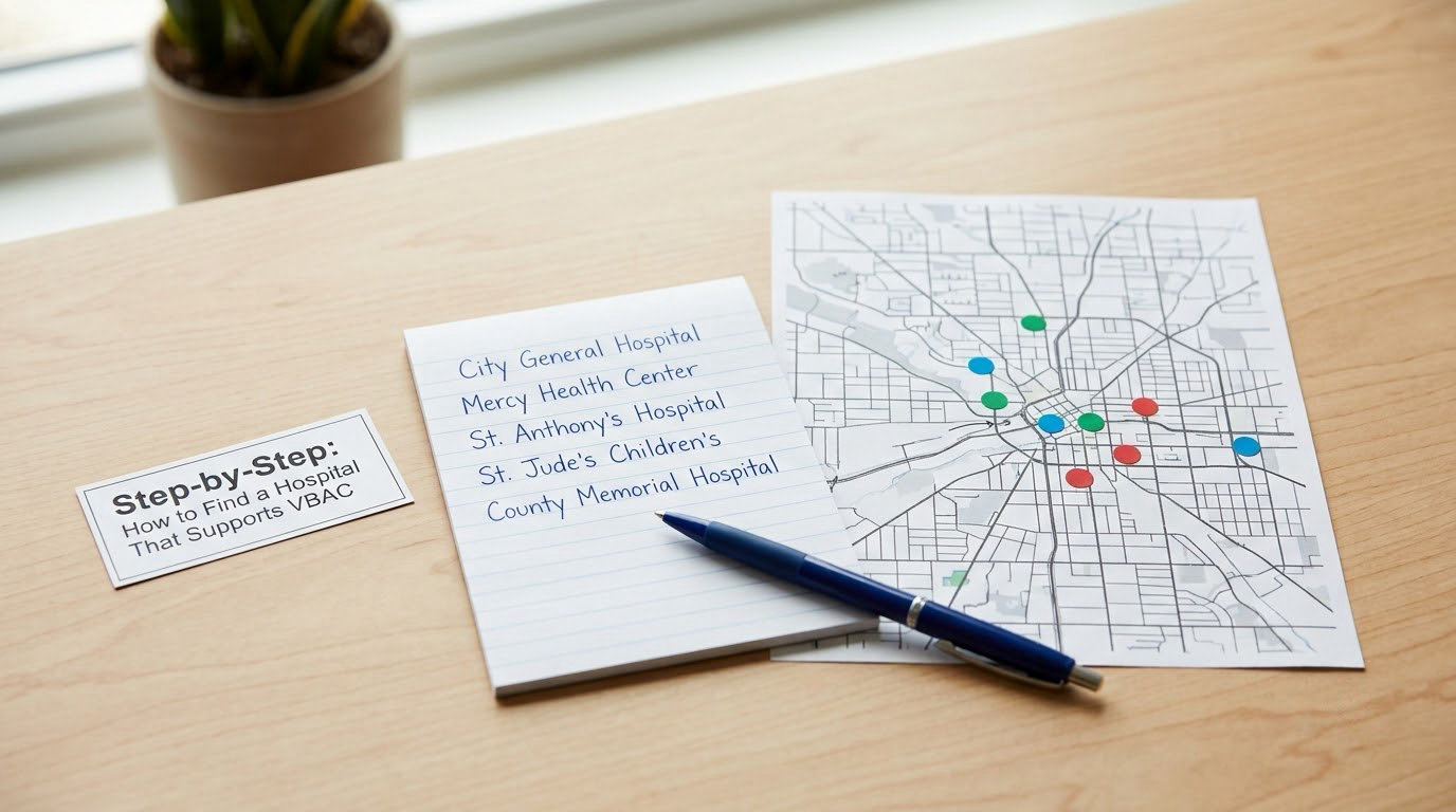 Step-by-Step: How to Find a Hospital That Supports VBAC