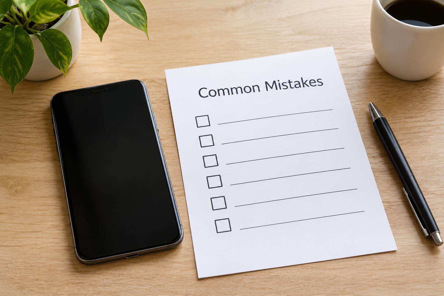 Common Mistakes