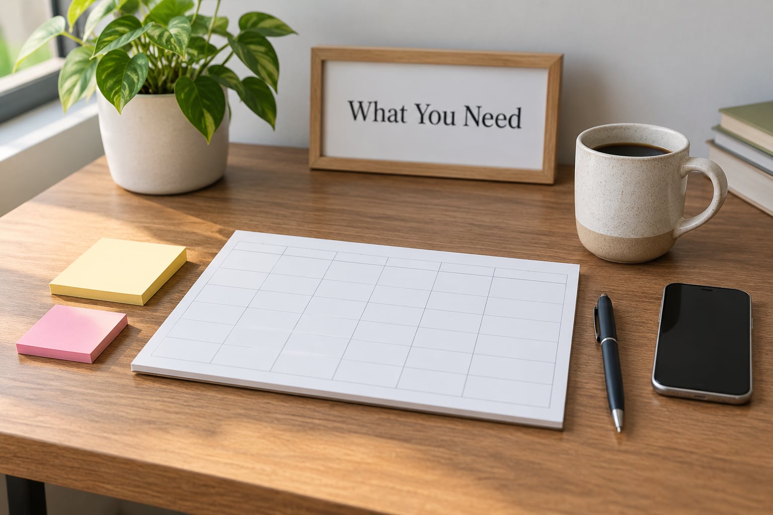 What You Need