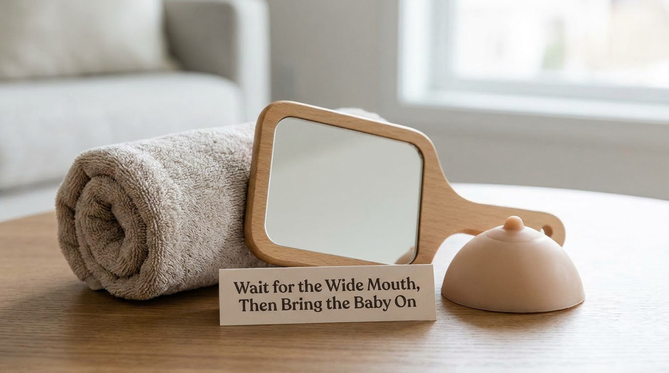 Wait for the Wide Mouth, Then Bring the Baby On