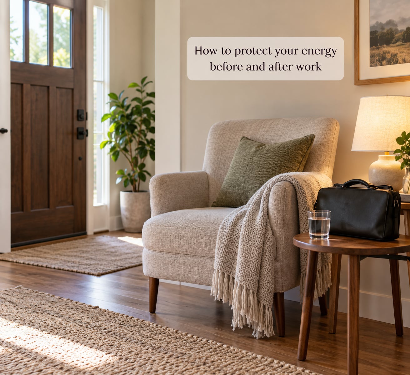 How to protect your energy before and after work