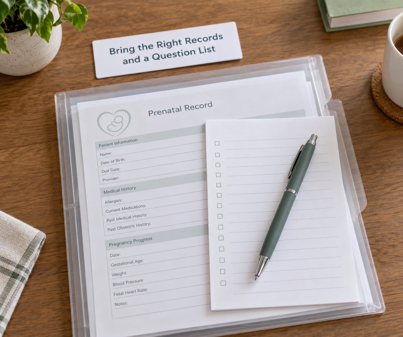 Bring the Right Records and a Question List