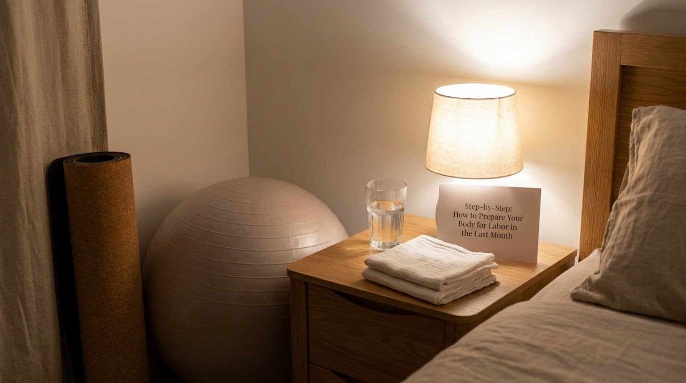 Step-by-Step: How to Prepare Your Body for Labor in the Last Month