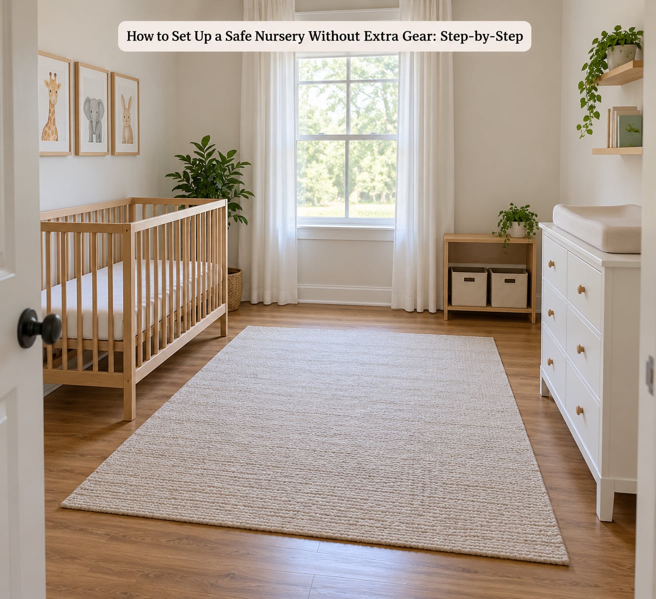 How to Set Up a Safe Nursery Without Extra Gear: Step-by-Step