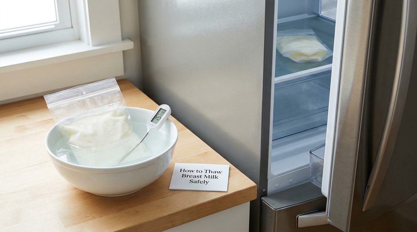 How to Thaw Breast Milk Safely