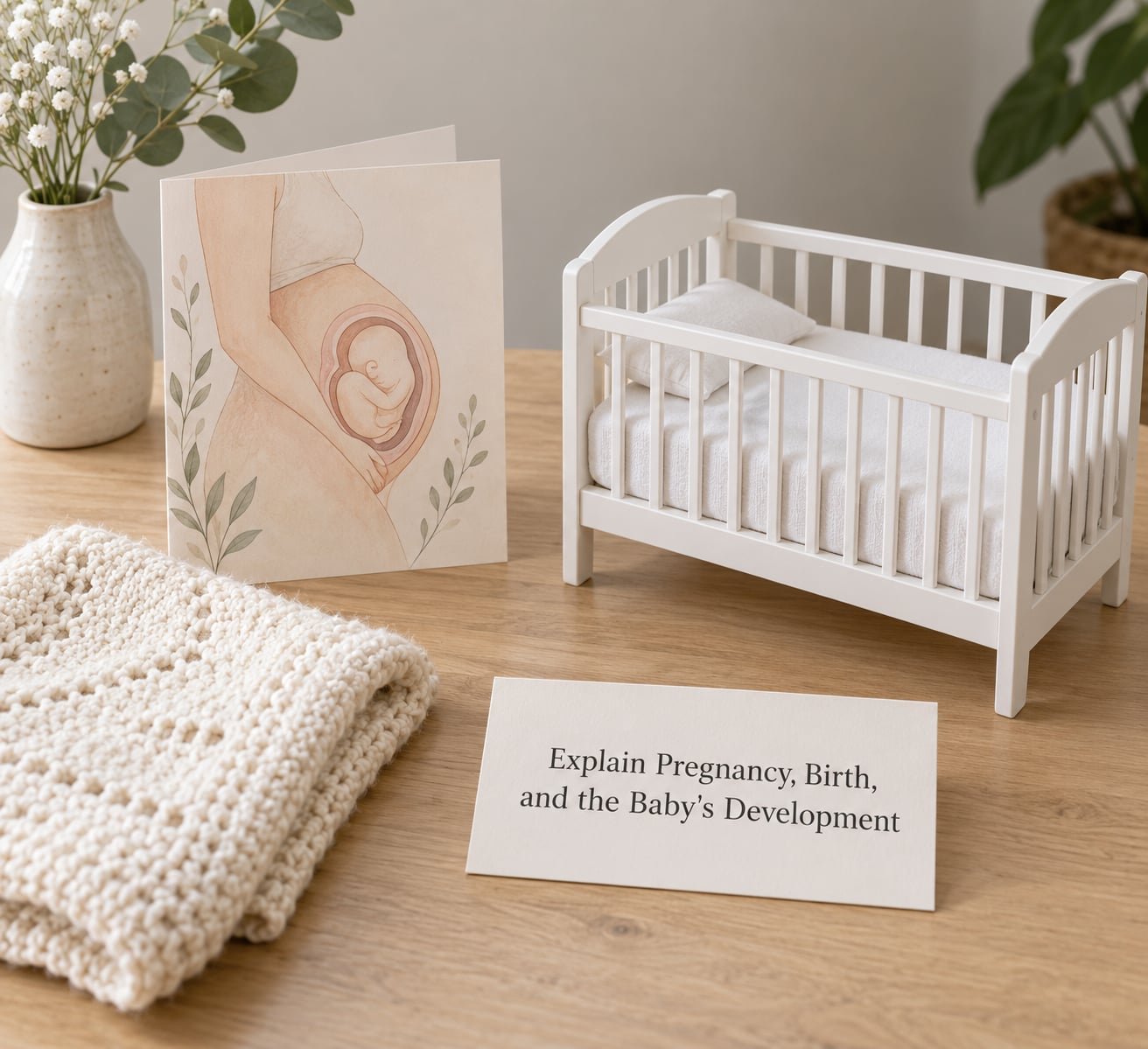 Explain Pregnancy, Birth, and the Baby's Development
