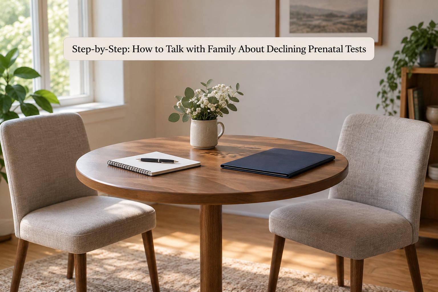 Step-by-Step: How to Talk with Family About Declining Prenatal Tests