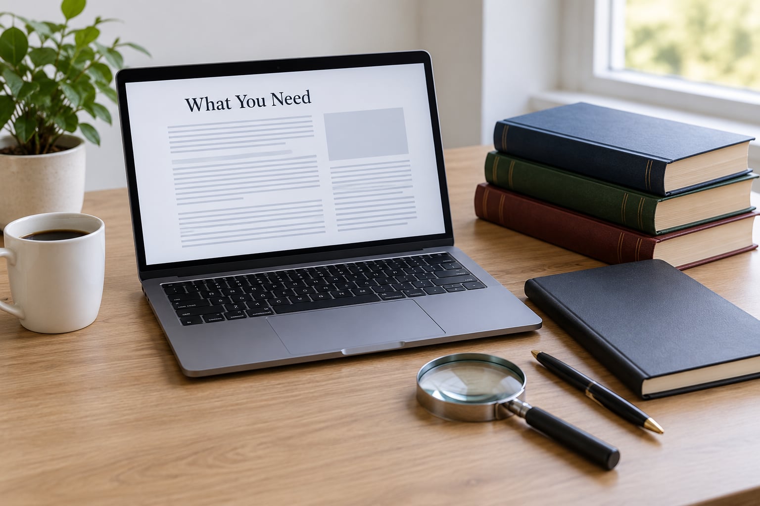 What You Need