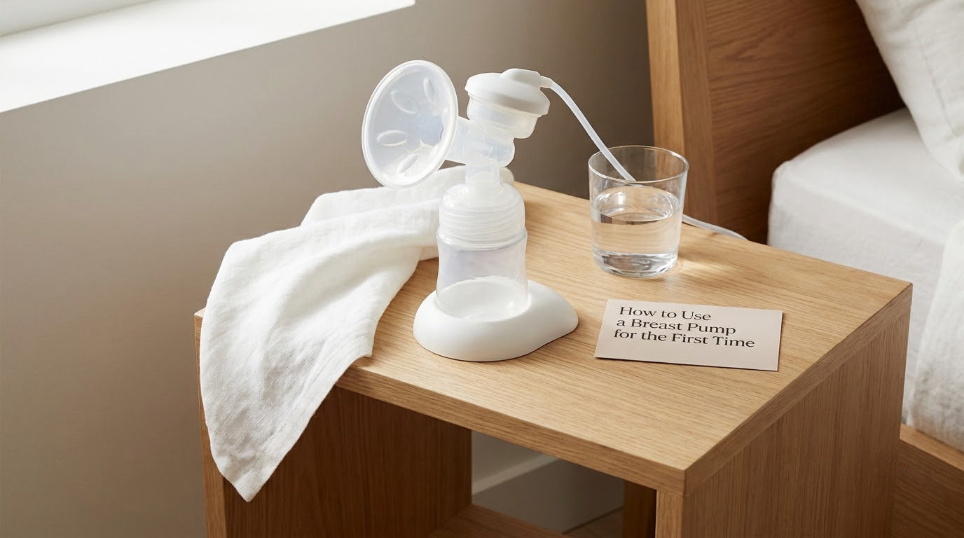 How to Use a Breast Pump for the First Time