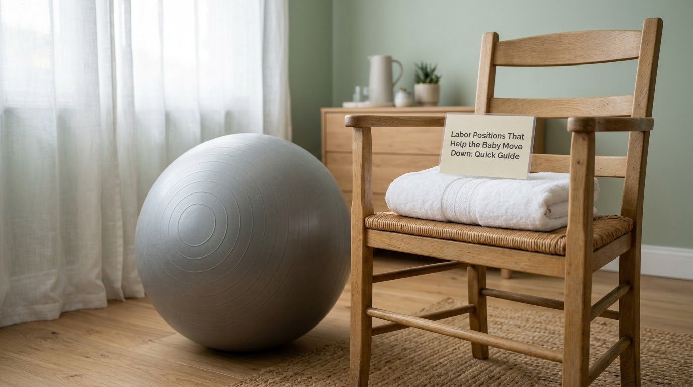 Labor Positions That Help the Baby Move Down: Quick Guide