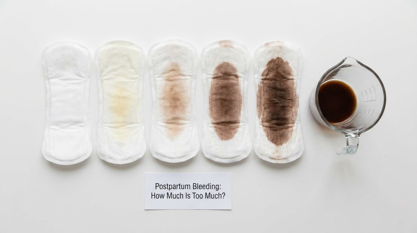 Postpartum Bleeding: How Much Is Too Much?