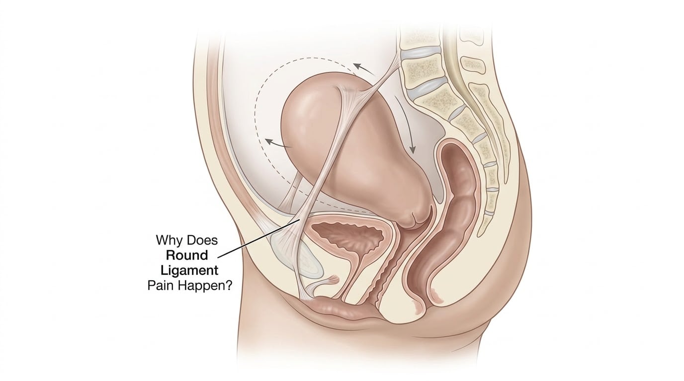 Why Does Round Ligament Pain Happen?