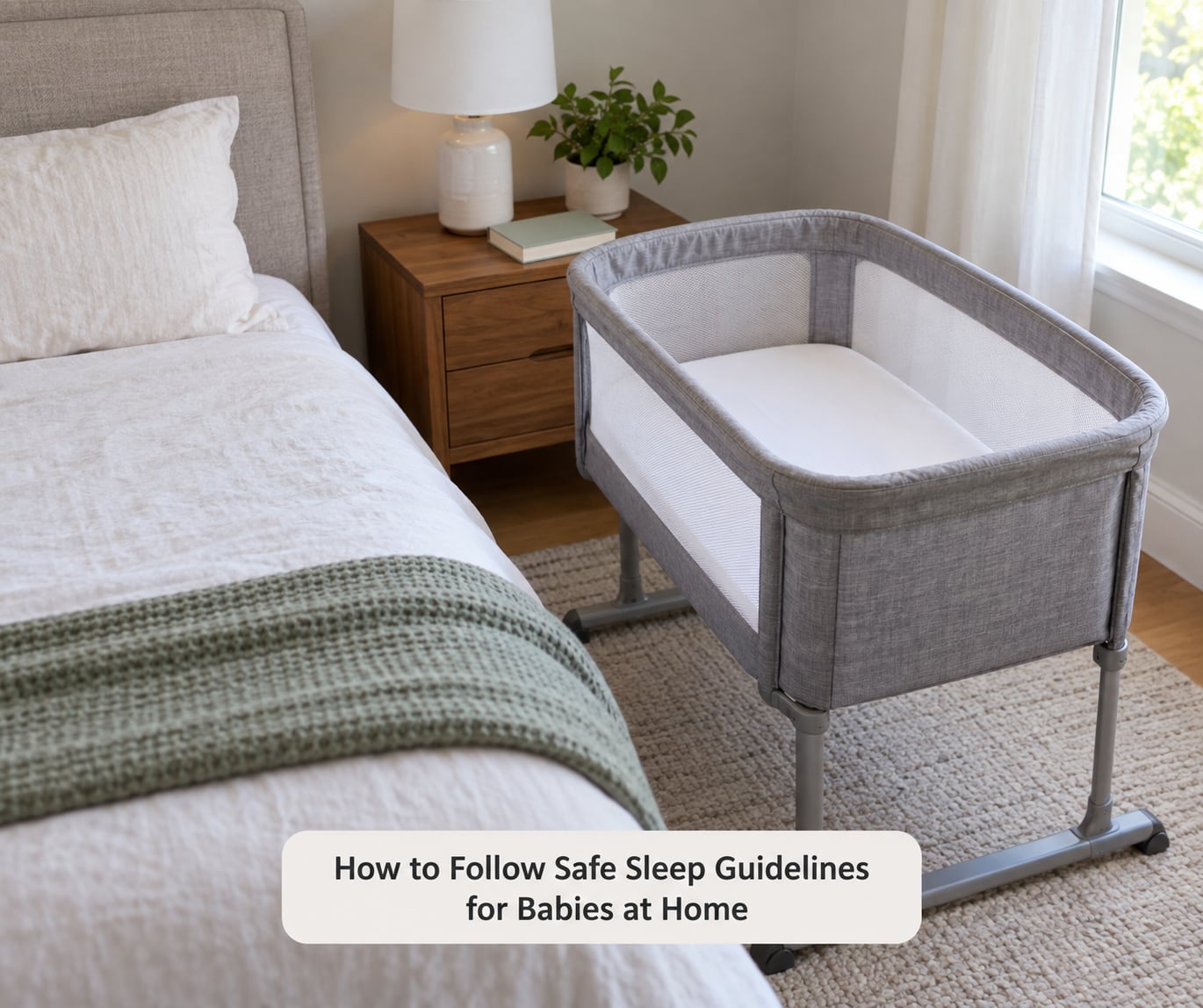 How to Follow Safe Sleep Guidelines for Babies at Home