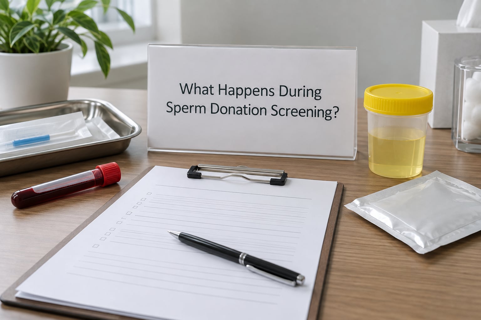 What Happens During Sperm Donation Screening?