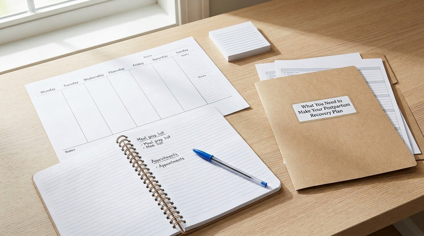 What You Need to Make Your Postpartum Recovery Plan