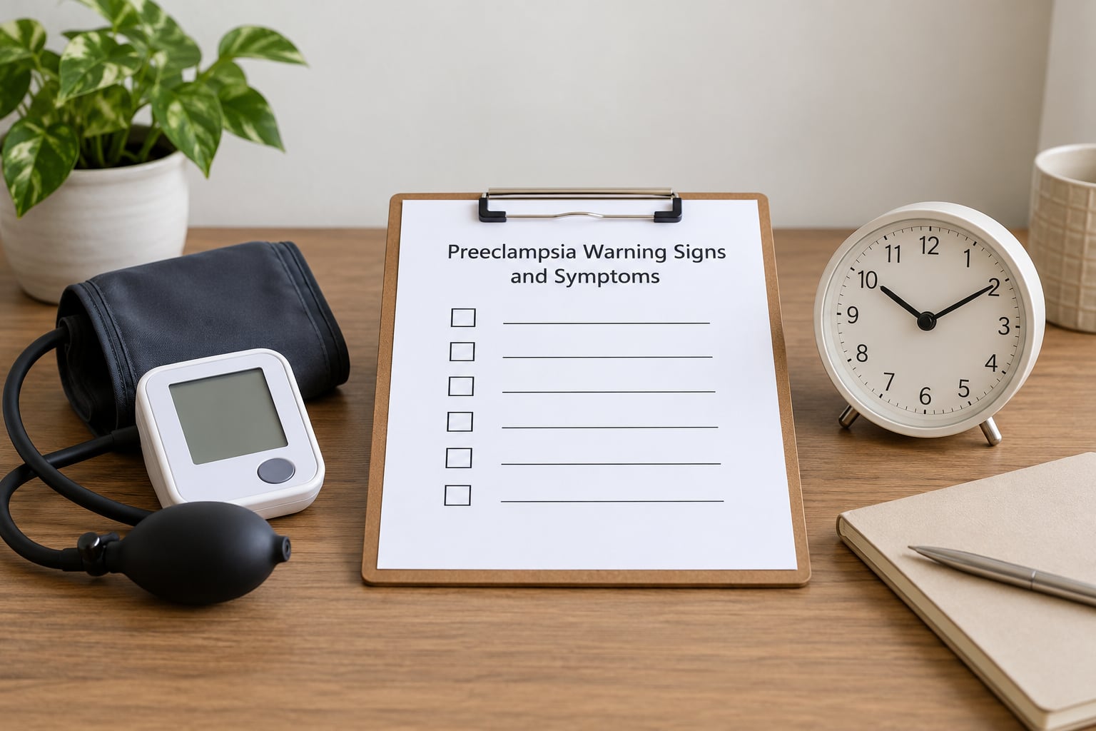 Preeclampsia Warning Signs and Symptoms