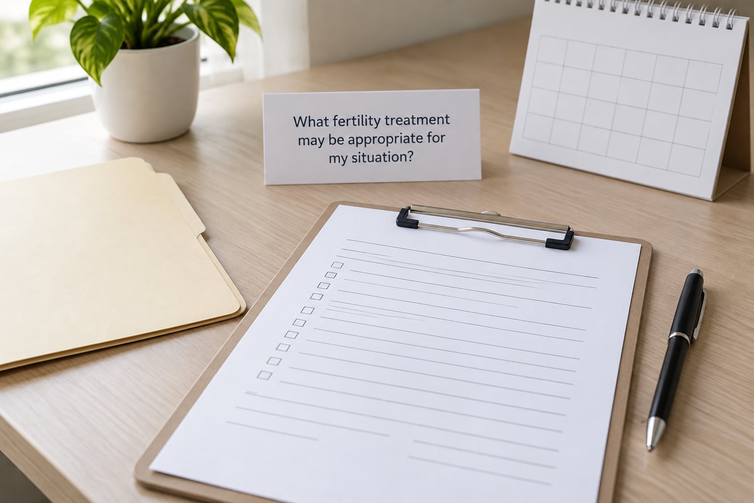 What fertility treatment may be appropriate for my situation?