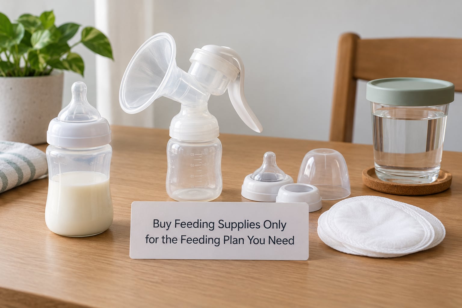 Buy Feeding Supplies Only for the Feeding Plan You Need