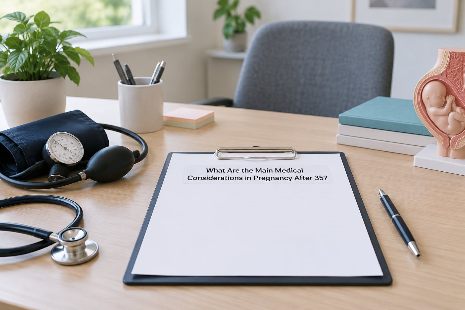 What Are the Main Medical Considerations in Pregnancy After 35?