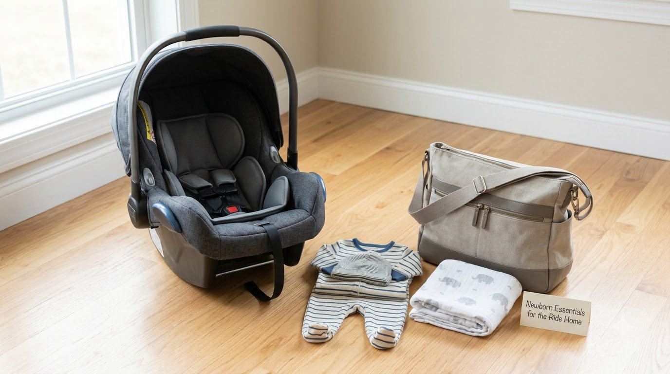 Newborn Essentials for the Ride Home