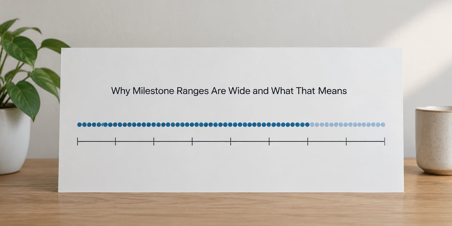 Why Milestone Ranges Are Wide and What That Means